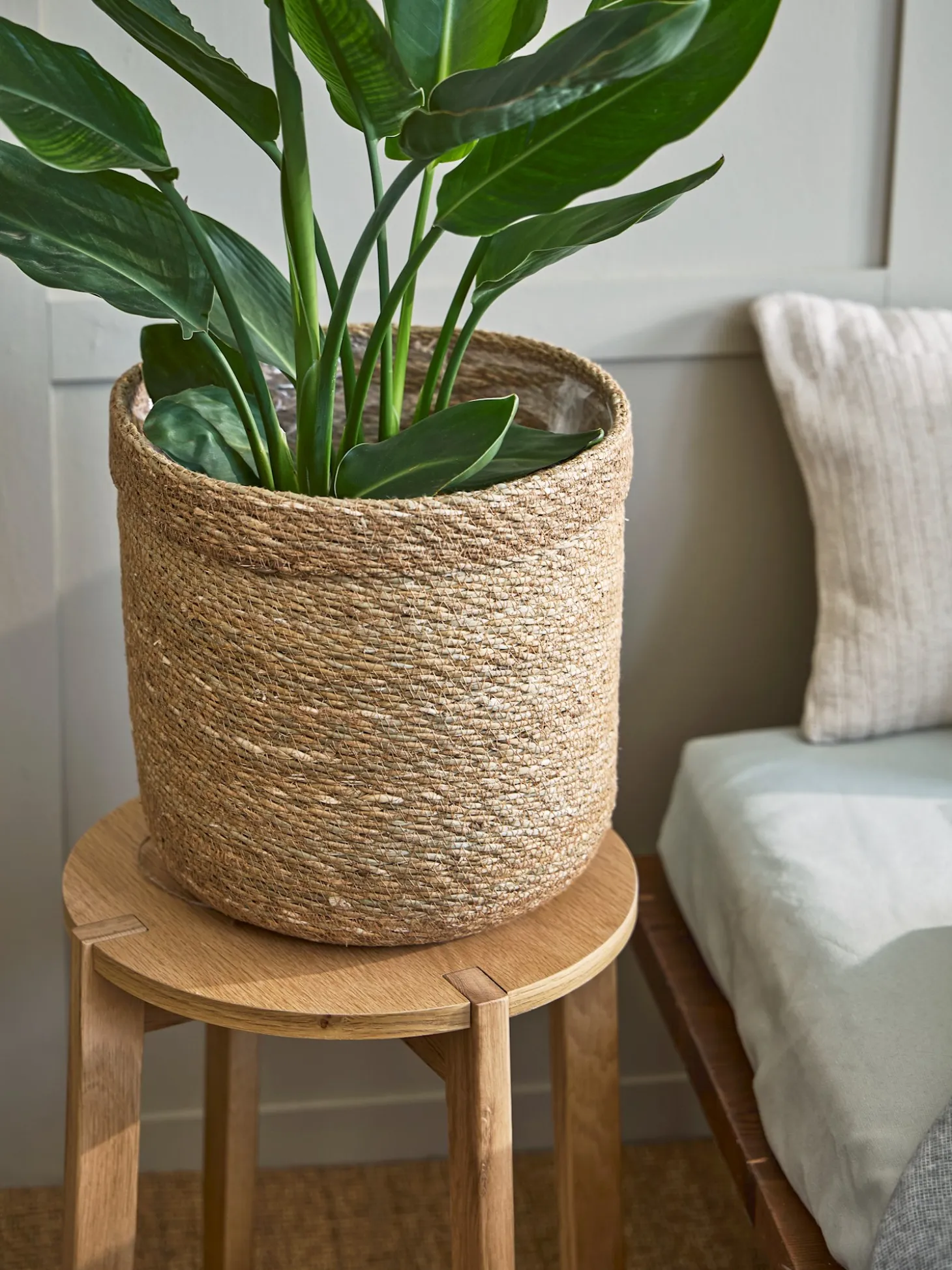 Blomsterkurv med foring