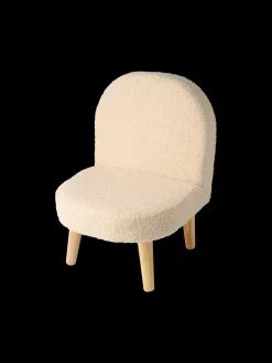 Børnestol i bouclé