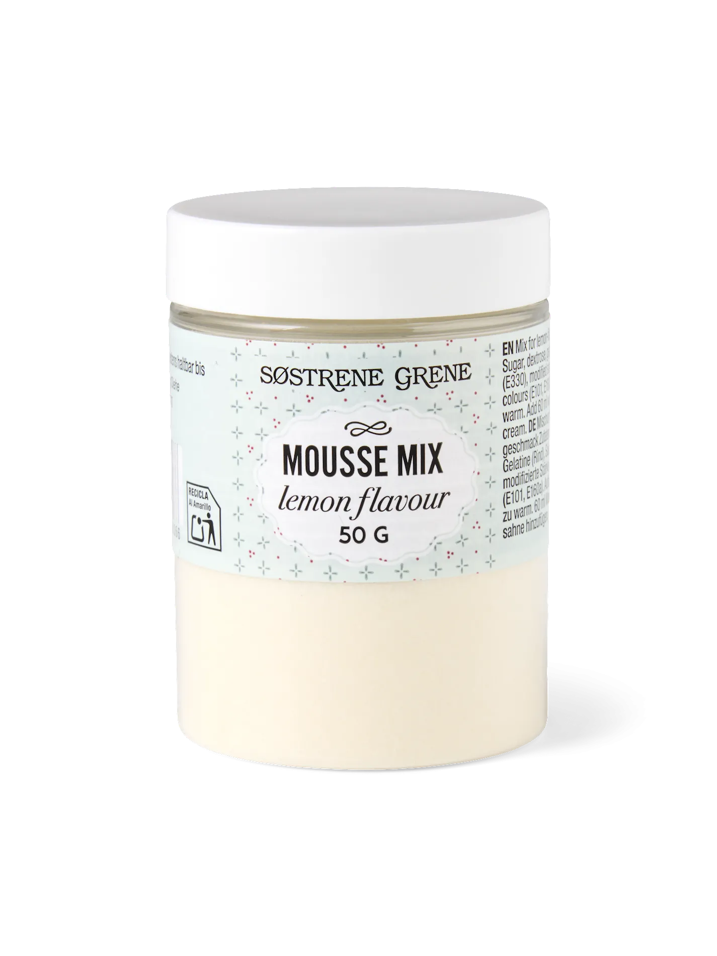 Citronmousse-blanding