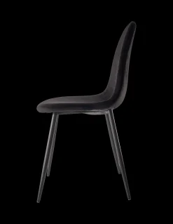 CLARA Spisebordsstol i velour