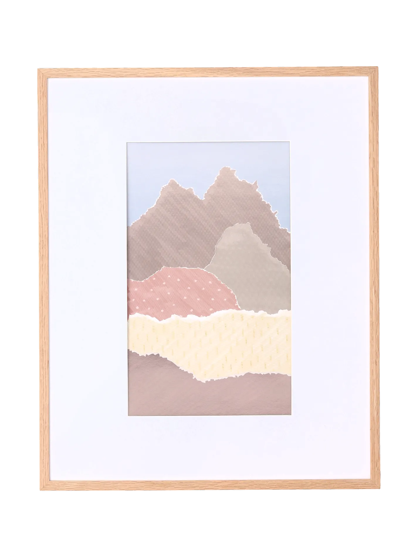 Egetræsramme 40 x 50