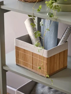 Foret opbevaringskurv