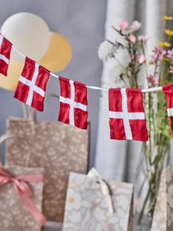 Guirlande med flag