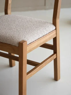 HARMONY spisebordsstol med bouclé