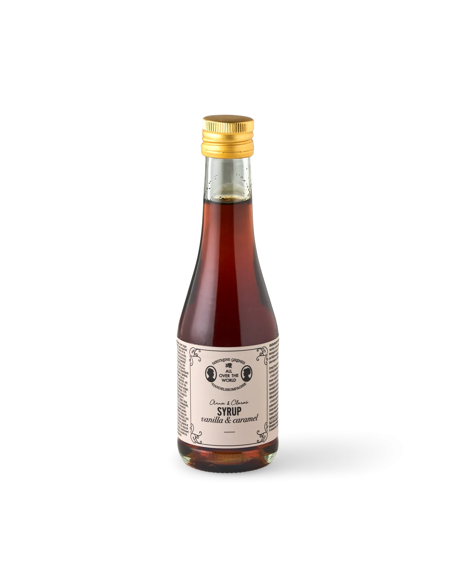 Karamelsirup med vanilje