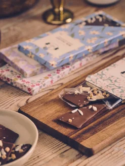 Mælkechokolade med karamel og salt