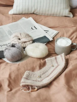 Mohairgarn med nylon