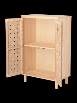 Skab med flettet design