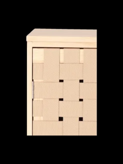 Skab med flettet design