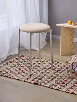 Skammel med stel i kromlook