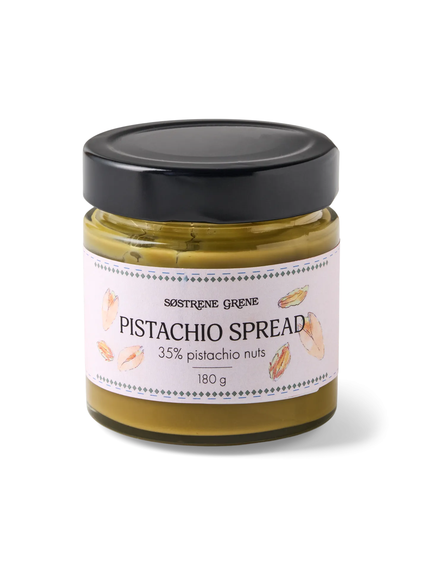 Smørepålæg med pistacienødder