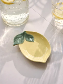 Snacktallerken med citroner