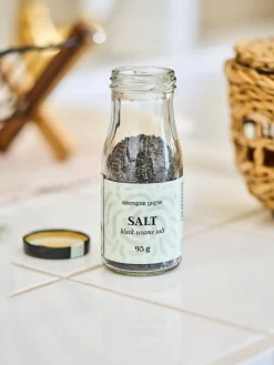 Sort sesam-havsalt