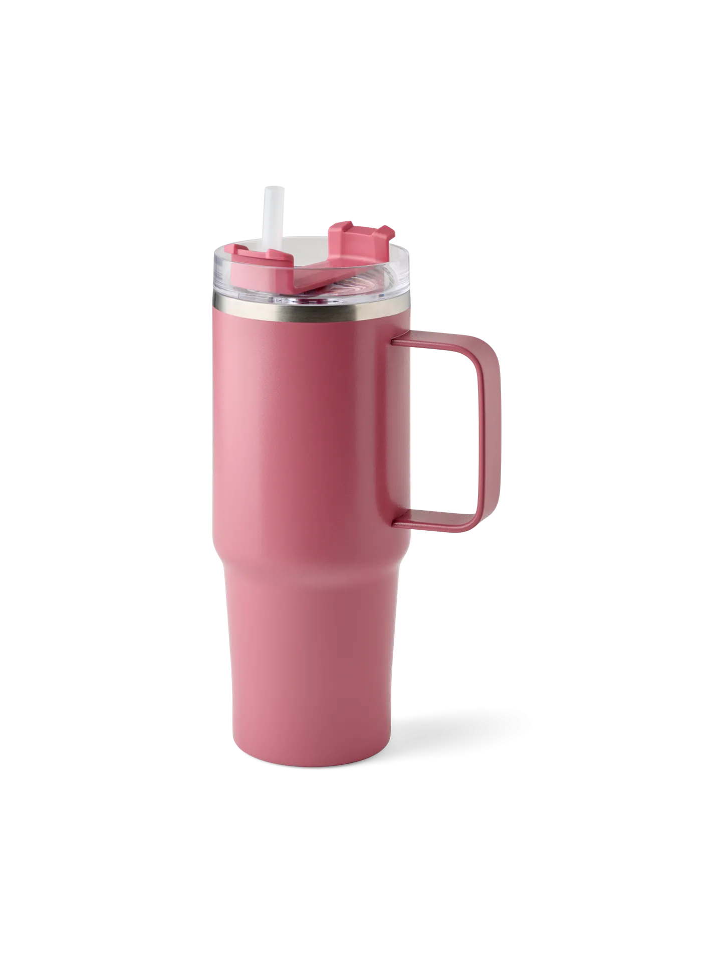 Termokop med sugerør og håndtag 880 ml
