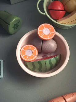 Trælegetøj appelsin