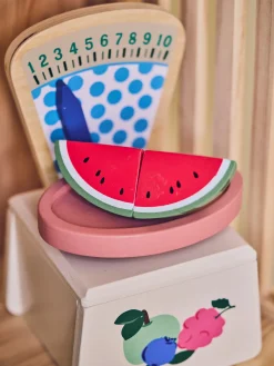 Trælegetøjsvandmelon