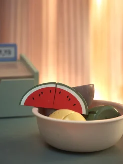 Trælegetøjsvandmelon