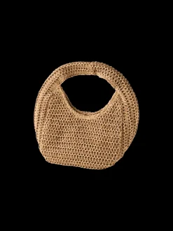 Vævet skuldertaske